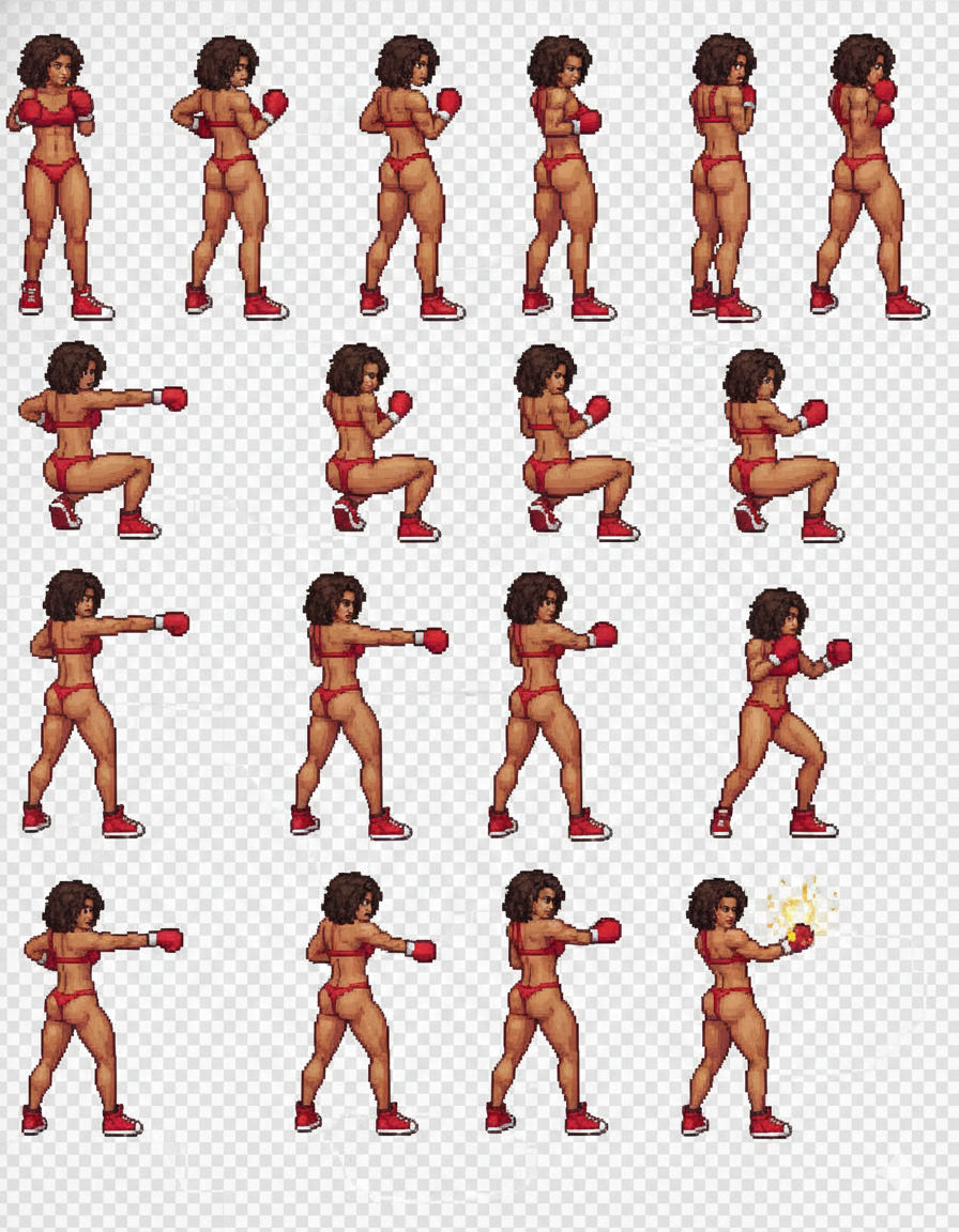 Collection Pixel Princess — Skins exclusifs BBS FIGHTER